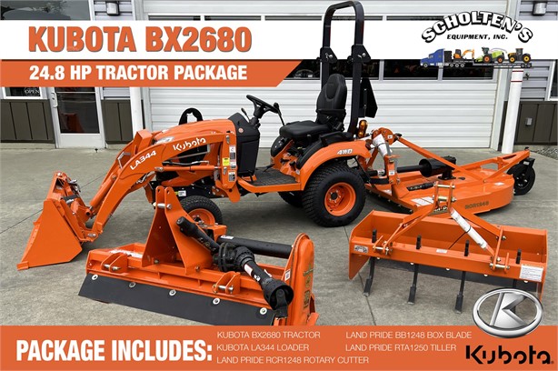 2024 KUBOTA BX2680 New Less than 40 HP Tractors for sale