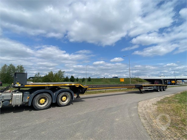 2009 BROSHUIS TRAILER 3 -TIME EXTENDABLE WINDMILL TRANSPORTER Used Standard Flatbed Trailers for sale