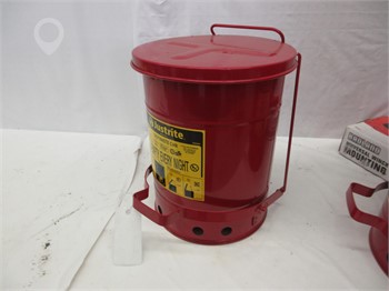JUSTRITE OIL WASTE CAN New Safety Shop / Warehouse upcoming auctions