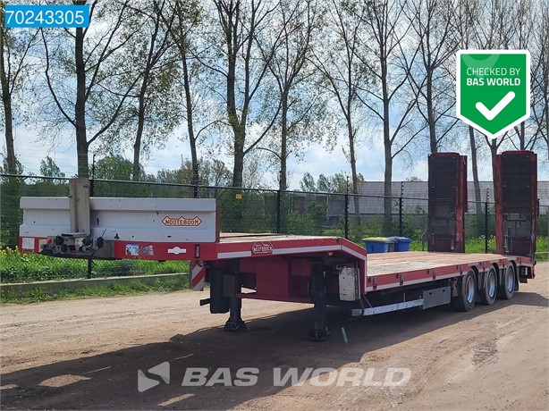 2013 NOOTEBOOM OSDS-48-03 TÜV 09/24 HYDRAULIC RAMPS LENKACHSE Used Low Loader Trailers for sale
