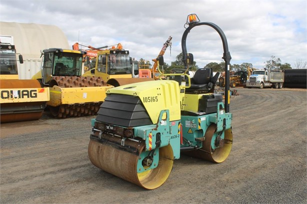 2011 AMMANN AV26-2 Used Smooth Drum Rollers / Compactors for sale