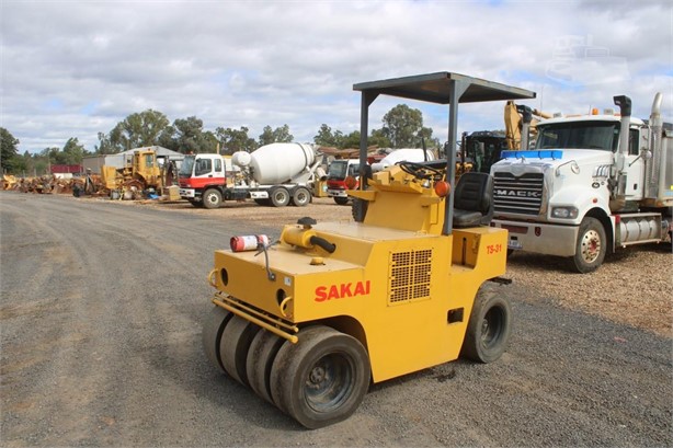 1991 SAKAI TS31 Used Multi-tyre Rollers / Compactors for sale