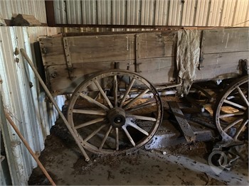 CUSTOM BUILT HORSE WAGON Used Horse Drawn Equipment auction results