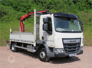 2022 DAF LF210 Used Crane Trucks for sale