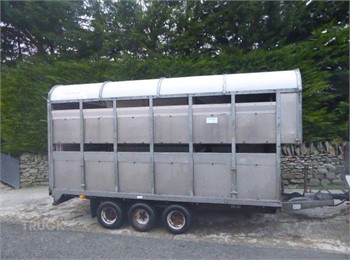 2000 GRAHAM EDWARDS Gebraucht Vieh- / Tiertransporter Anhänger zum verkauf