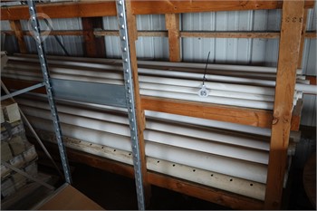 RACK OF PVC PIPE Used Plumbing Building Supplies upcoming auctions