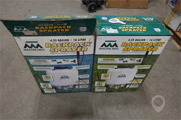 (2) NEW BACK PACK SPRAYERS New Lawn / Garden Personal Property / Household items auction results