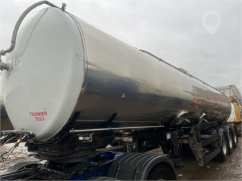 2008 TCL 30,000 LITRE Used Food Tanker Trailers for sale