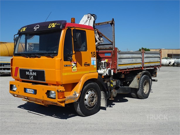 2000 MAN 14.224 Used LKW mit Greifer  zum verkauf