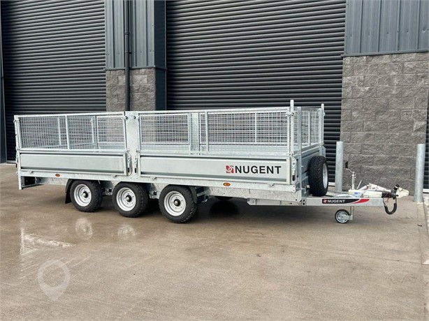 2023 NUGENT ENGINEERING F4920T TRI AXLE Used Dropside Flatbed Trailers for sale