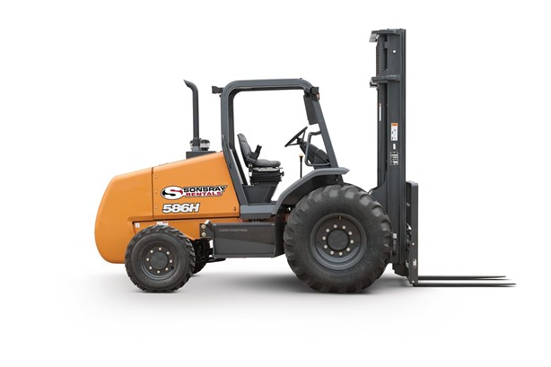2019 CASE 586H Used Rough Terrain Forklifts for hire