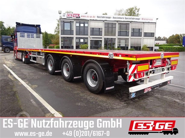 2019 FAYMONVILLE MAX TRAILER MAX210 TELESATTEL Used Dropside Flatbed Trailers for sale