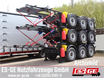 2022 KRONE 3-ACHS-CONTAINERCHASSIS 20' Used Skeletal Trailers for sale