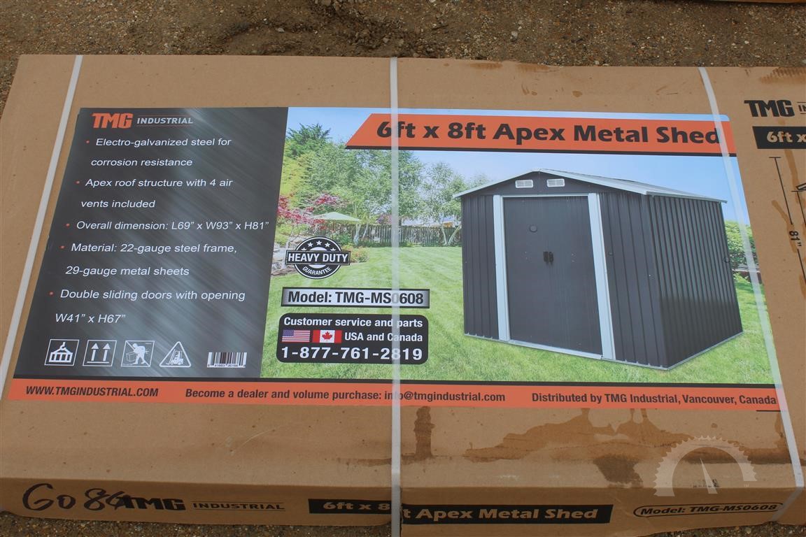Apex Metal Shed Other Auction Results 2 Listings Auctiontime Com Page 1 Of 1