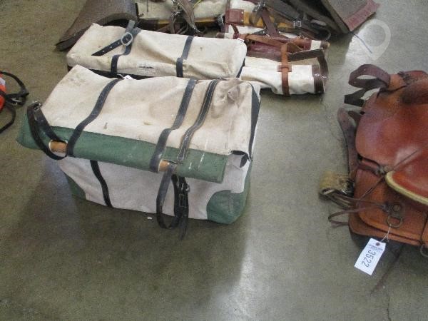 2 PACK SADDLE PANNIERS Used Other auction results