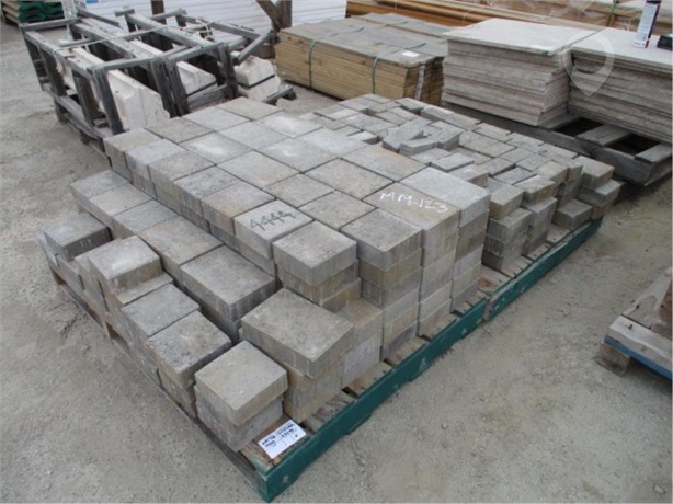 (2) PALLET OF MISC BRICK PAVERS Used Other Building Materials Building Supplies auction results