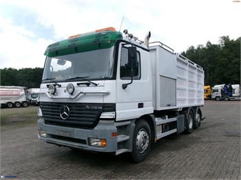 2002 MERCEDES-BENZ ACTROS 2535 Used Vacuum Municipal Trucks for sale