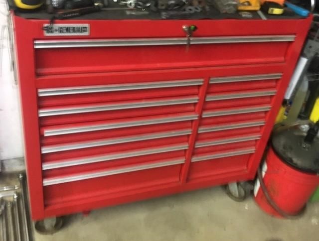 Us General 13 Drawer Tool Chest Gregg Auctions