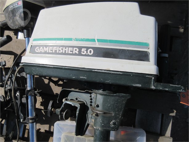 GAMEFISHER 5.0 BOAT MOTOR Used Sporting Goods / Outdoor Recreation Personal Property / Household items auction results