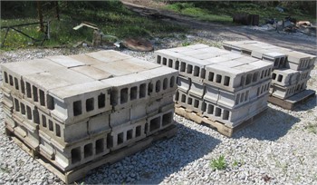 CEMENT BLOCKS 3 PALLETS FULL Used Other Building Materials Building Supplies auction results