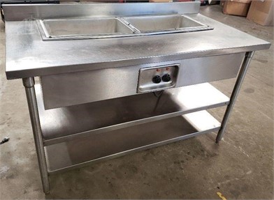 60 Stainless Two Well Steam Table Other Items For Sale 1
