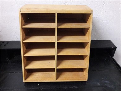 10 Slot Wooden Storage Shelf Other Items For Sale 1 Listings
