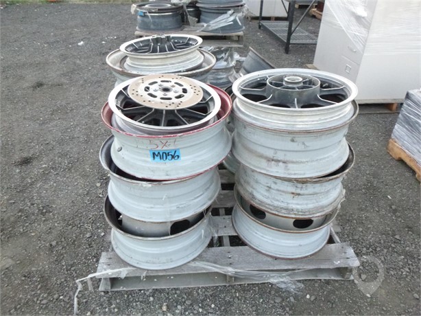 PALLET OF TRUCK & MOTORCYCLE WHEELS Used Tyres Truck / Trailer Components auction results