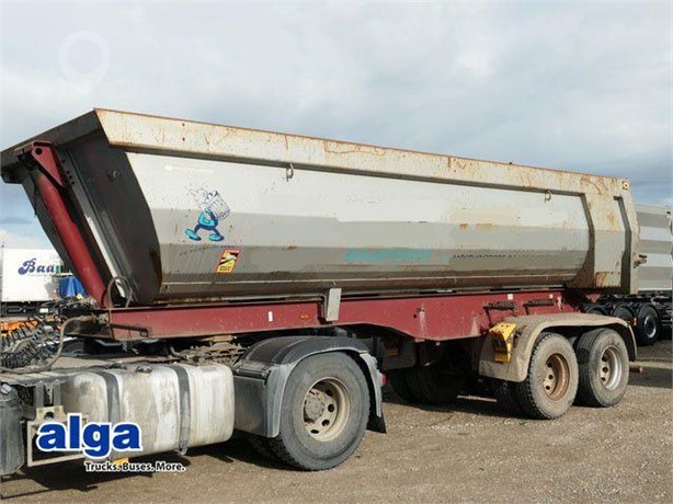 2007 MEILLER MHKS 41.2, STAHL, 25M³, 2-ACHSER, LUFTFEDERUNG Used Tipper Trailers for sale