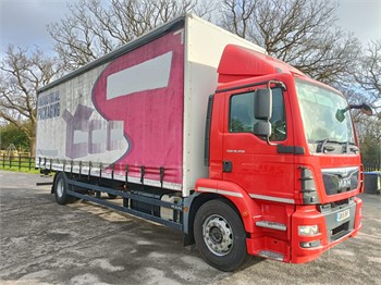 2015 MAN TGM 18.250 Used Curtain Side Trucks for sale