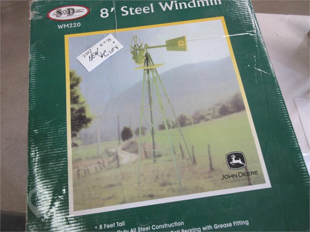 JOHN DEERE 8 FOOT WINDMILL New Lawn / Garden Personal Property / Household items auction results