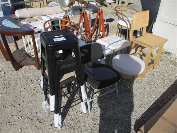 ASSORTED CHAIRS Used Chairs / Stools Furniture auction results