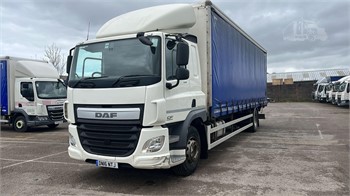 2016 DAF CF250 Used Curtain Side Trucks for sale