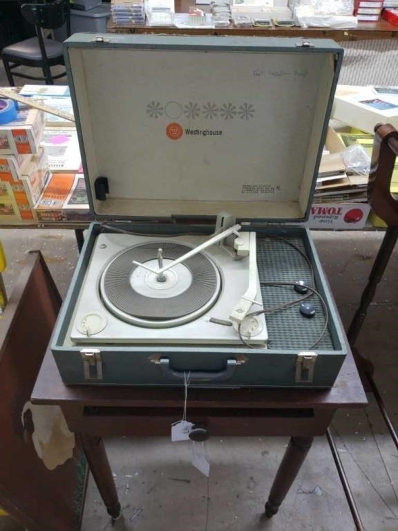 Westinghouse Record Player Model H114ac1a There Live And Online