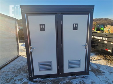 Bastone 2 Private Toilet Stalls Portable Restroom