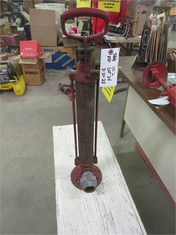 AMERICAN HAND PUMP Used Antique Tools Antiques auction results