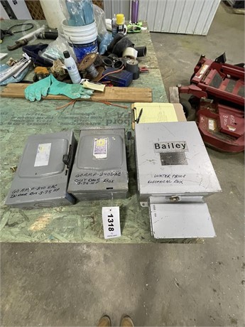 ELECTRICAL BOXES Used Electrical Shop / Warehouse auction results