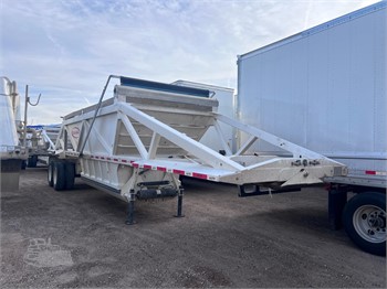 2024 DURA HAUL USED LATE MODEL,40' AIR RIDE BOTTOM DUMP, ELECTRIC Used Bottom Dump Trailers for hire