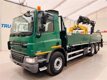 2012 DAF CF75.310 Gebraucht Pritschen LKW ohne Bordwände zum verkauf
