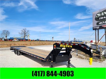 2024 BIG TEX 2024 102X30 25GN BIG TEX W/ MAX RAMPS AND 14PLY TI 新品 Flatbed / Tag Trailers