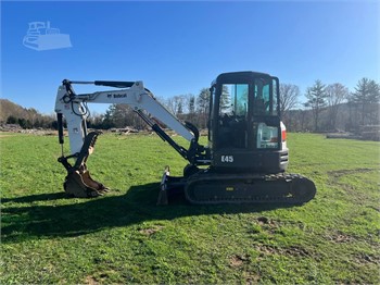 BOBCAT E45 Used Mini (up to 12,000 lbs) Excavators for hire