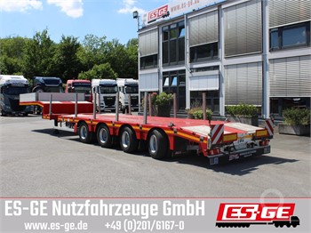 2022 FAYMONVILLE MAX100 SEMI-TIEFLADER Used Low Loader Trailers for sale