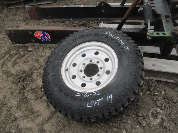 GOODYEAR LT235/85R16 Used Wheel Truck / Trailer Components auction results