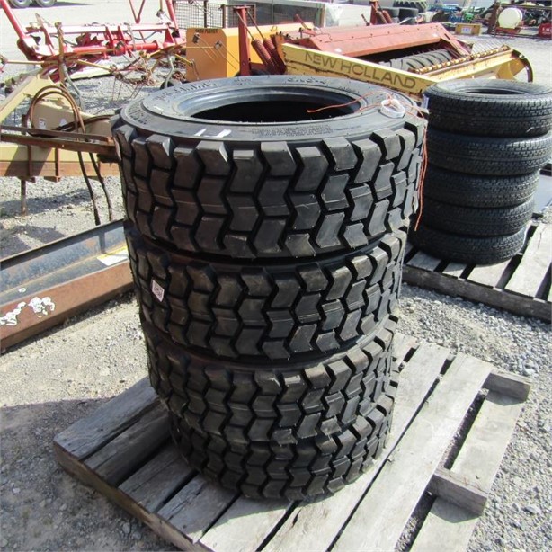(4) NEW 10-16.5 NONDIRECTIONAL SKID STEER TIRES Used Tyres Truck / Trailer Components auction results