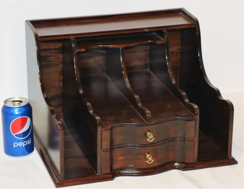 Dresser Top Wood Organizer Valet Jewelry Box Big Al S Auction