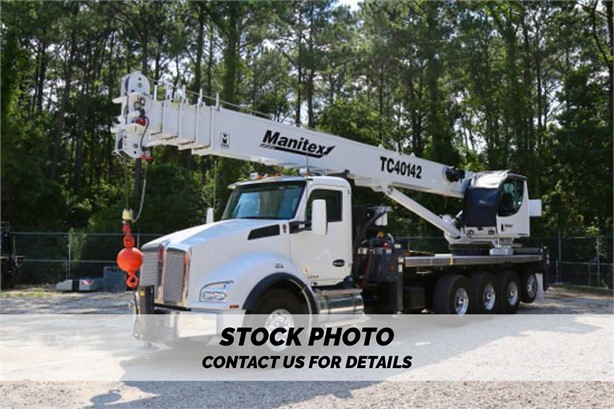 2019 MANITEX TC40142 Used Mounted Boom Truck Cranes for hire