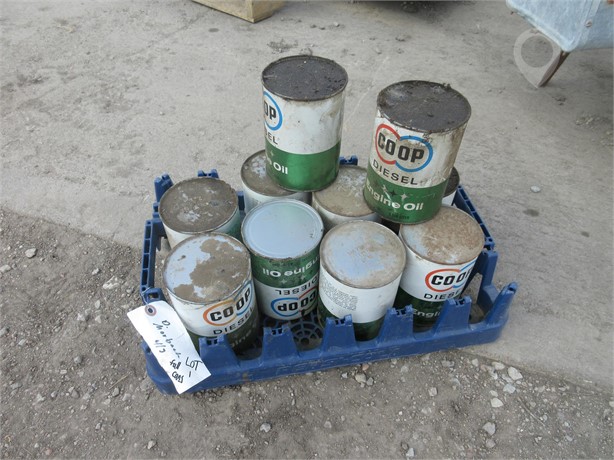 COOP COLLECTIBLE OIL CANS Used Gas / Oil Collectibles auction results
