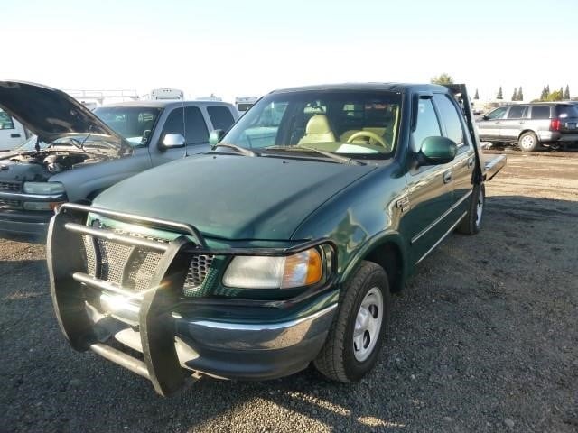 01 Ford F150 Crew Cab Flatbed Truck Bar None Auction