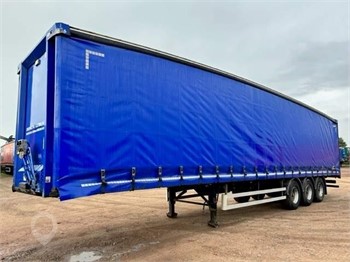 2012 DON BUR 2012 4.37M TEARDROP CURTAIN SIDED TRAILER Used Curtain Side Trailers for sale