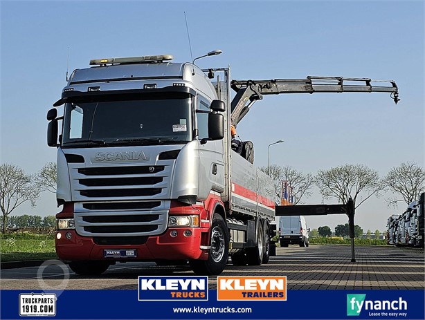 2014 SCANIA R410 Used Curtain Side Trucks for sale