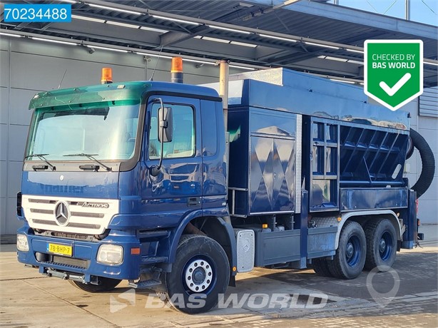 2004 MERCEDES-BENZ ACTROS 2636 Used Vacuum Municipal Trucks for sale